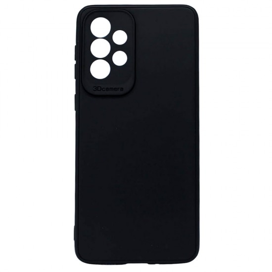Samsung Galaxy A33 5G Black With Camera Protector Silicone Gel Case Samsung Galaxy A33 5G Black With Camera Protector Silicone Gel Case