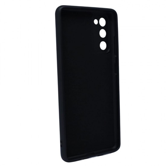 Capa Silicone Gel Samsung Galaxy S20 Fe Preto Com Protetor De Câmera Robusta Capa Silicone Gel Samsung Galaxy S20 Fe Preto Com Protetor De Câmera Robusta