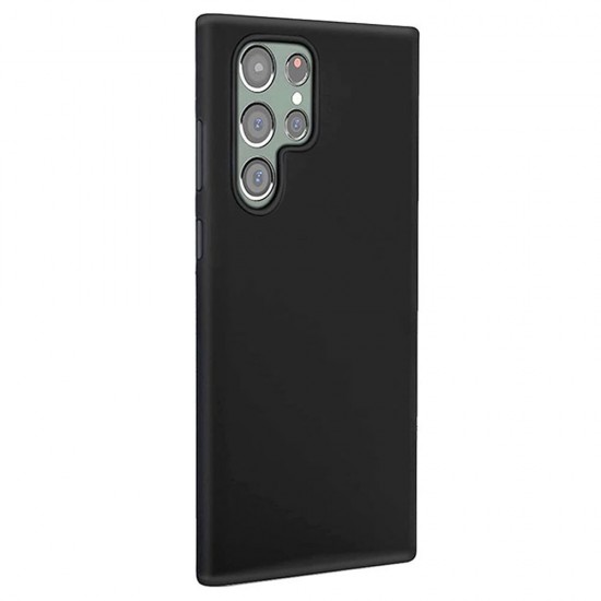 Capa Silicone Samsung Galaxy S22 Ultra Preto Capa Silicone Samsung Galaxy S22 Ultra Preto