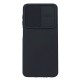 Samsung Galaxy A13 5G/A136 Black With Camera Protector And Sliding Window Silicone Gel Case Samsung Galaxy A13 5G/A136 Black With Camera Protector And Sliding Window Silicone Gel Case