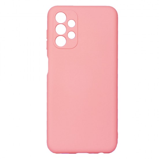 Funda De Gel De Silicona Samsung Galaxy A13 4G/A135 Rosa Claro Con Protector De Cámara Robusta Funda De Gel De Silicona Samsung Galaxy A13 4G/A135 Rosa Claro Con Protector De Cámara Robusta