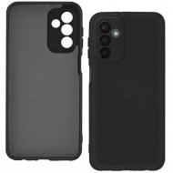 Capa Silicone Samsung Galaxy M23 5g/M236 Preto Com Protetor De Câmera