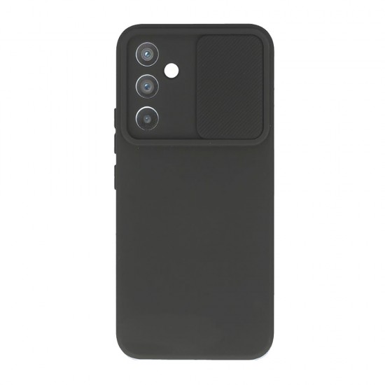 Capa Silicone Gel Samsung Galaxy A34 5g Preto Com Protetor De Câmera E Janela Deslizante Capa Silicone Gel Samsung Galaxy A34 5g Preto Com Protetor De Câmera E Janela Deslizante