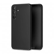 Capa Silicone Gel Samsung Galaxy A34 5g Preto Com Protetor De Câmera Robusta