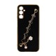 Capa Silicone Gel Samsung Galaxy A14 4g/5g Preto Com Protetor De Câmera E Corrente Design 3 Capa Silicone Gel Samsung Galaxy A14 4g/5g Preto Com Protetor De Câmera E Corrente Design 3