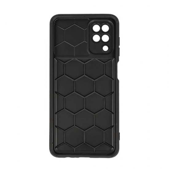 Samsung Galaxy A12 Black Silicone Gel Case With Camera Protector Samsung Galaxy A12 Black Silicone Gel Case With Camera Protector