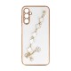 Capa Silicone Gel Samsung Galaxy A14 4g/5g Branco Com Protetor De Câmera E Corrente Design 3 Capa Silicone Gel Samsung Galaxy A14 4g/5g Branco Com Protetor De Câmera E Corrente Design 3