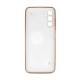 Capa Silicone Gel Samsung Galaxy A14 4g/5g Branco Com Protetor De Câmera E Corrente Design 3 Capa Silicone Gel Samsung Galaxy A14 4g/5g Branco Com Protetor De Câmera E Corrente Design 3