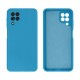Samsung Galaxy A22 4G Blue Camera Protector Silicone Gel Case Samsung Galaxy A22 4G Blue Camera Protector Silicone Gel Case