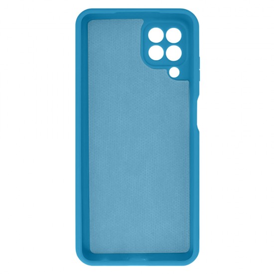 Samsung Galaxy A22 4G Blue Camera Protector Silicone Gel Case Samsung Galaxy A22 4G Blue Camera Protector Silicone Gel Case