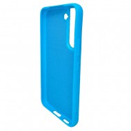 Capa Silicone Gel Samsung Galaxy S22 Azul Robusta