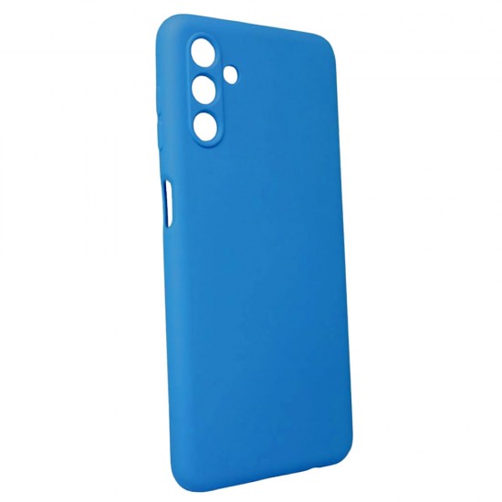Funda De Gel De Silicona Samsung Galaxy A13 5G Azul Con Protector De Cámara Robusta Funda De Gel De Silicona Samsung Galaxy A13 5G Azul Con Protector De Cámara Robusta