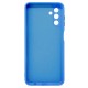 Samsung Galaxy A13 5G Blue With Camera Protector Silicone Gel Case