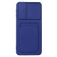 Capa Silicone Gel Samsung Galaxy A32 5g A326 Azul Com Protetor De Câmera E Bolsa Para Cartão Capa Silicone Gel Samsung Galaxy A32 5g A326 Azul Com Protetor De Câmera E Bolsa Para Cartão
