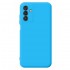 Capa Silicone Samsung Galaxy M23 5g/M236 Azul Com Protetor De Câmera