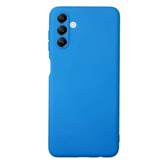 Capa Silicone Gel Samsung Galaxy A14 5g/A146 Azul Com Protetor De Câmera