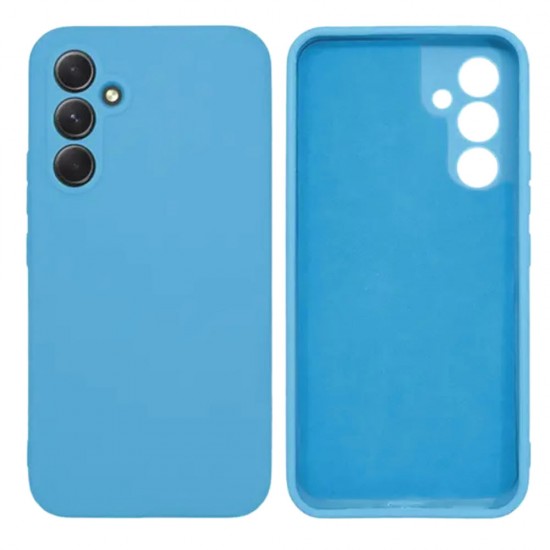 Samsung Galaxy A54 5G Blue Robust Silicone Gel Case With Camera Protector Samsung Galaxy A54 5G Blue Robust Silicone Gel Case With Camera Protector
