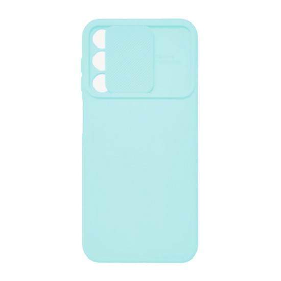 Capa Silicone Gel Samsung Galaxy A25 5g/A24 4g Verde Turquesa Com Protetor De Câmera E Janela Deslizante Capa Silicone Gel Samsung Galaxy A25 5g/A24 4g Verde Turquesa Com Protetor De Câmera E Janela Deslizante