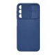 Capa Silicone Gel Samsung Galaxy A25 5g/A24 4g Azul Escuro Com Protetor De Câmera E Janela Deslizante Capa Silicone Gel Samsung Galaxy A25 5g/A24 4g Azul Escuro Com Protetor De Câmera E Janela Deslizante