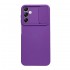 Capa Silicone Gel Samsung Galaxy A14 4g/5g Roxo Com Protetor De Câmera E Janela Deslizante