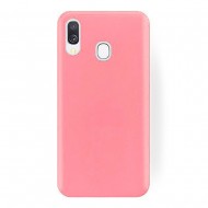 Capa Silicone Gel Samsung Galaxy A40 Rosa Robusta