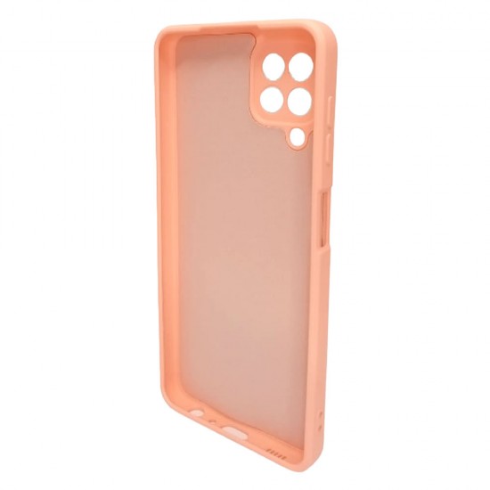 Funda De Gel De Silicona Samsung Galaxy A22 4G Rosa Protector De Cámara Funda De Gel De Silicona Samsung Galaxy A22 4G Rosa Protector De Cámara