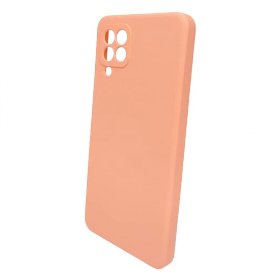 Funda De Gel De Silicona Samsung Galaxy A22 4G Rosa Protector De Cámara Funda De Gel De Silicona Samsung Galaxy A22 4G Rosa Protector De Cámara