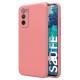 Capa Silicone Samsung Galaxy S20 Fe Rosa Com Protetor De Câmera Robusta Capa Silicone Samsung Galaxy S20 Fe Rosa Com Protetor De Câmera Robusta