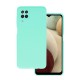 Silicone Cover Samsung Galaxy A12 Green Camera Protector Silicone Cover Samsung Galaxy A12 Green Camera Protector