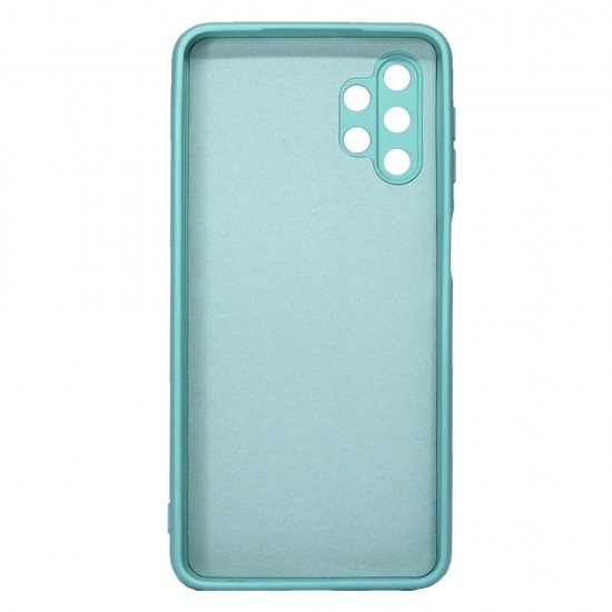 Samsung Galaxy A32 5G/A326 Turquoise Green Robust Silicone Gel Case With Camera Protector