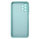 Capa Silicone Gel Samsung Galaxy A32 5g/A326 Verde Turquesa Protetor De Camera Robusta