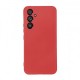 Samsung Galaxy S24 Red Robust Silicone Case With Camera Protector