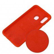 Samsung Galaxy A40 Red Robust Silicone Gel Case