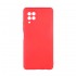 Silicone Cover Samsung Galaxy A12 / A125 Red Matt