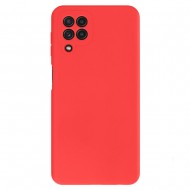 Samsung Galaxy A22 4G Red Camera Protector Silicone Gel Case