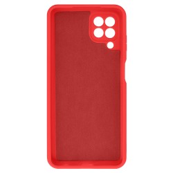 Samsung Galaxy A22 4G Red Camera Protector Silicone Gel Case