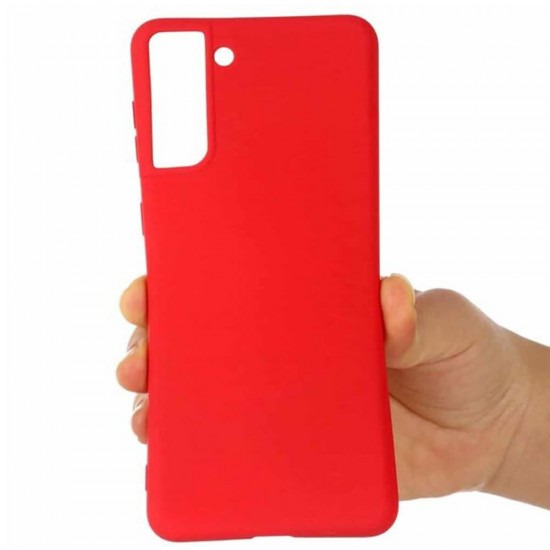 Samsung Galaxy S21/S30 Red Robust Silicone Gel Case