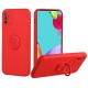 Capa Silicone Gel Samsung Galaxy A33 5g Vermelho Com Protetor De Câmera, Anel De Dedo E Corda Capa Silicone Gel Samsung Galaxy A33 5g Vermelho Com Protetor De Câmera, Anel De Dedo E Corda