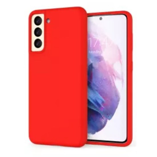 Samsung Galaxy S22 Red Robust Silicone Gel Case