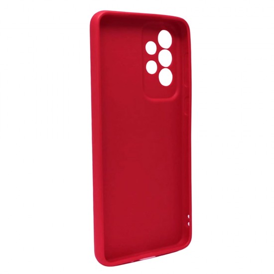 Capa Silicone Gel Samsung Galaxy A33 5g Vermelho Protetor De Camera