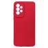Samsung Galaxy A33 5G Red Silicone Gel Case With Camera Protector
