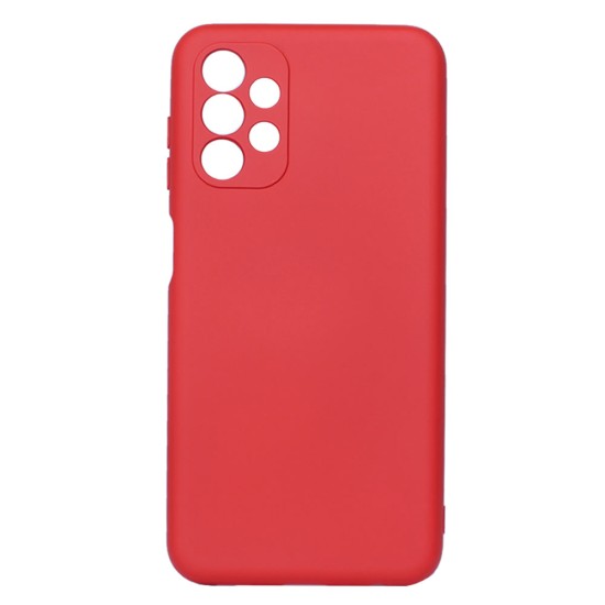 Samsung Galaxy A13 4G/A135 Red Robust With Camera Protector Silicone Gel Case
