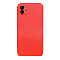 Samsung Galaxy A04 Red With Camera Protector Silicone Case