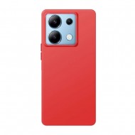 Capa Silicone Gel Xiaomi Redmi Note 13 4g Vermelho
