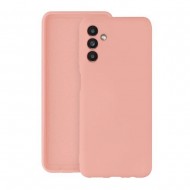 Capa Silicone Gel Samsung Galaxy A14 5g Rosa Com Protetor De Câmera