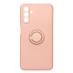 Samsung Galaxy A13 5G Light Pink With Camera Protector, Ring And String Silicone Gel Case Samsung Galaxy A13 5G Light Pink With Camera Protector, Ring And String Silicone Gel Case