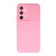 Capa Silicone Gel Samsung Galaxy A34 5g Rosa Com Protetor De Câmera E Janela Deslizante Capa Silicone Gel Samsung Galaxy A34 5g Rosa Com Protetor De Câmera E Janela Deslizante