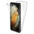 Capa Silicone Dura 360º Samsung Galaxy S22 Ultra Transparente Com Protetor De Câmera