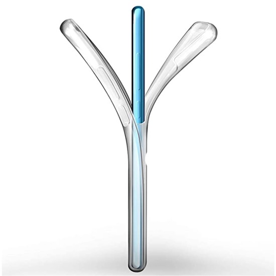 Capa Silicone Dura 360º Samsung Galaxy A70 / A705 Transparente