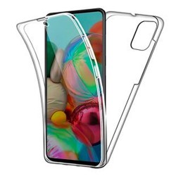 Samsung Galaxy A71 Transparent 360° Hard Silicone Case